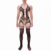 Siren Call Crossdressing Fishnet Bodysuit